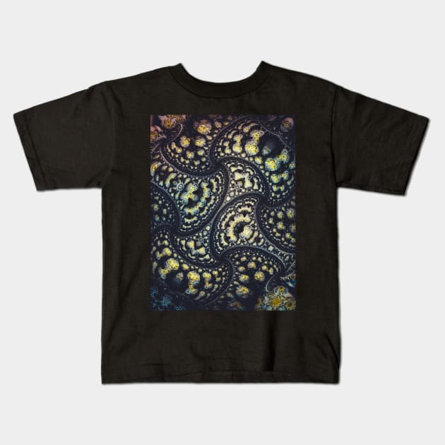 Echo Soil IV. Abstract Art Kids T-Shirt by love-fi